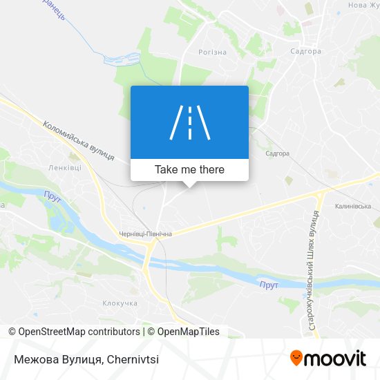 Межова Вулиця map