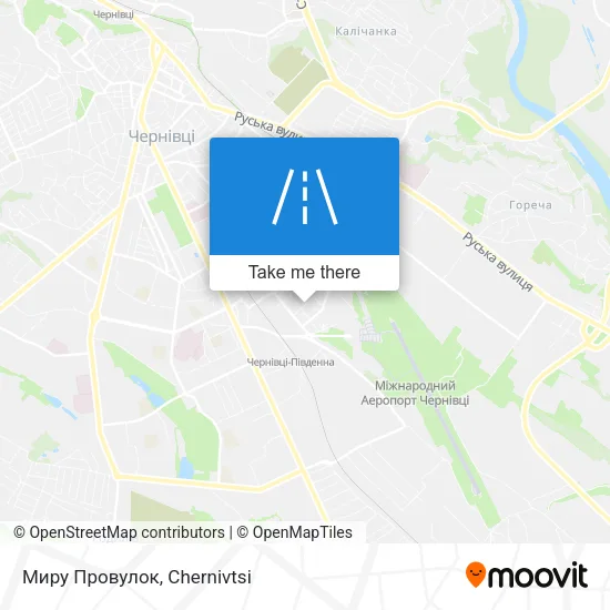 Карта Миру Провулок