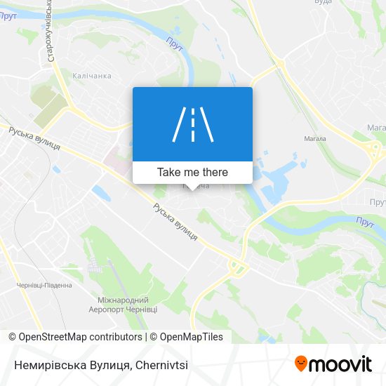 Немирівська Вулиця map