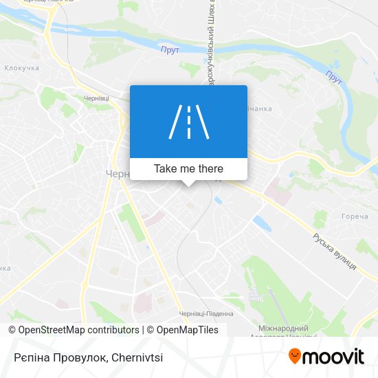 Рєпіна Провулок map