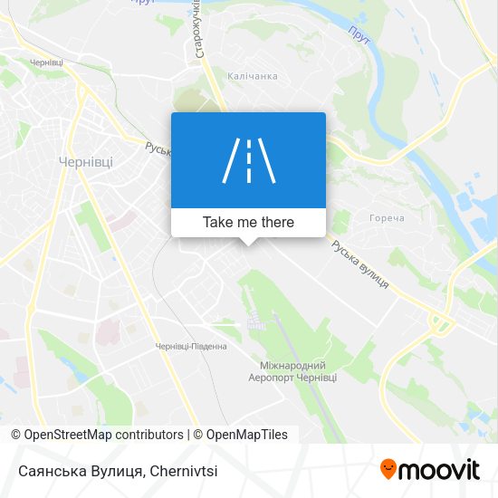 Саянська Вулиця map