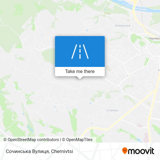 Сочинська Вулиця map