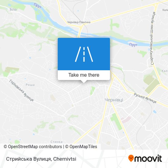 Стрийська Вулиця map
