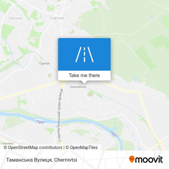 Таманська Вулиця map