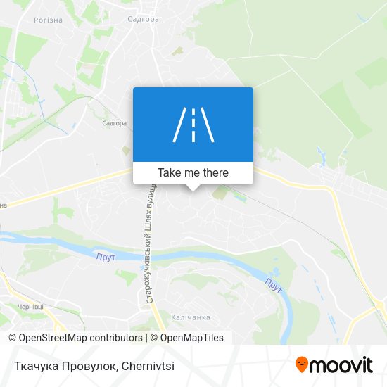 Ткачука Провулок map