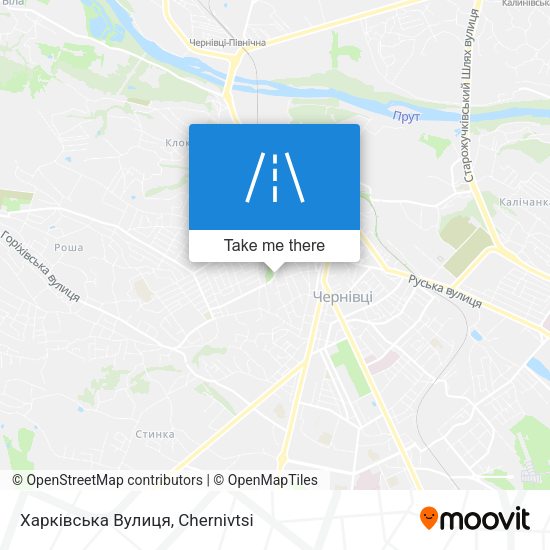 Харківська Вулиця map