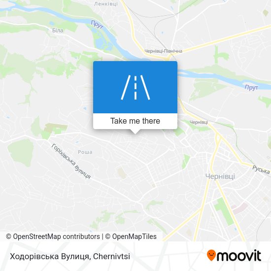Ходорівська Вулиця map