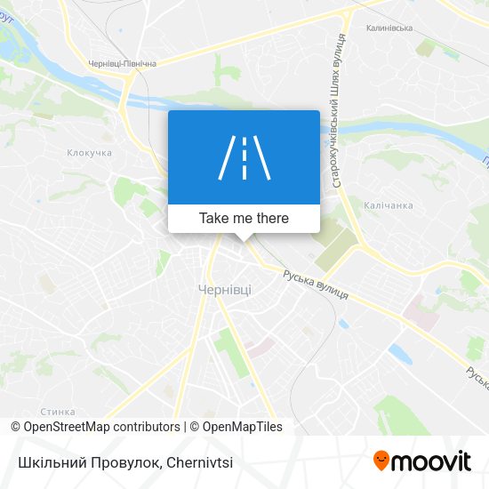 Шкільний Провулок map