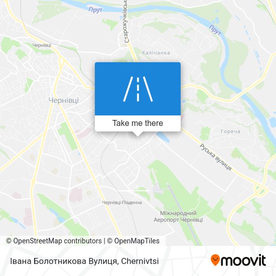 Івана Болотникова Вулиця map