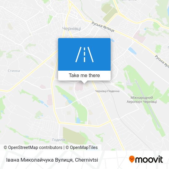 Івана Миколайчука Вулиця map