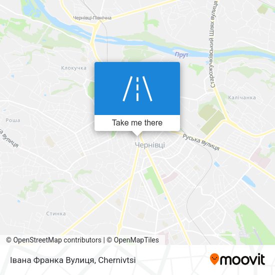Івана Франка Вулиця map