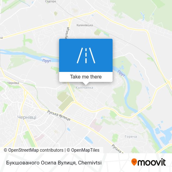 Букшованого Осипа Вулиця map