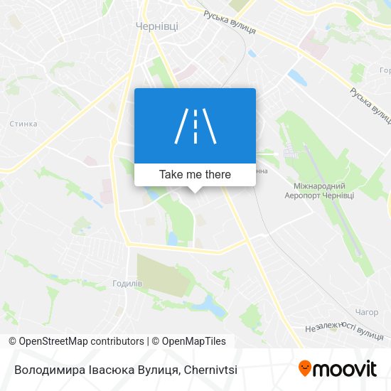 Володимира Івасюка Вулиця map