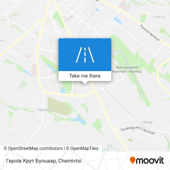 Героїв Крут Бульвар map