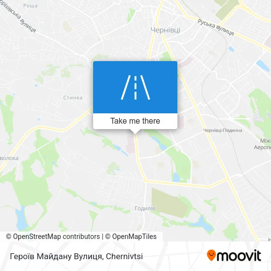 Карта Героїв Майдану Вулиця