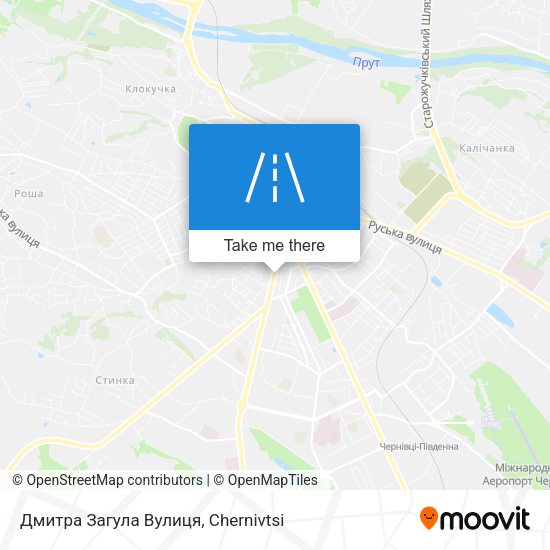 Дмитра Загула Вулиця map