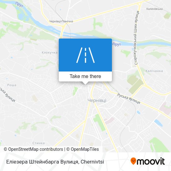 Еліезера Штейнбарга Вулиця map