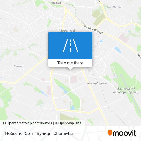Карта Небесної Сотні Вулиця