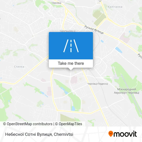 Карта Небесної Сотні Вулиця