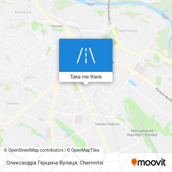 Олександра Герцена Вулиця map