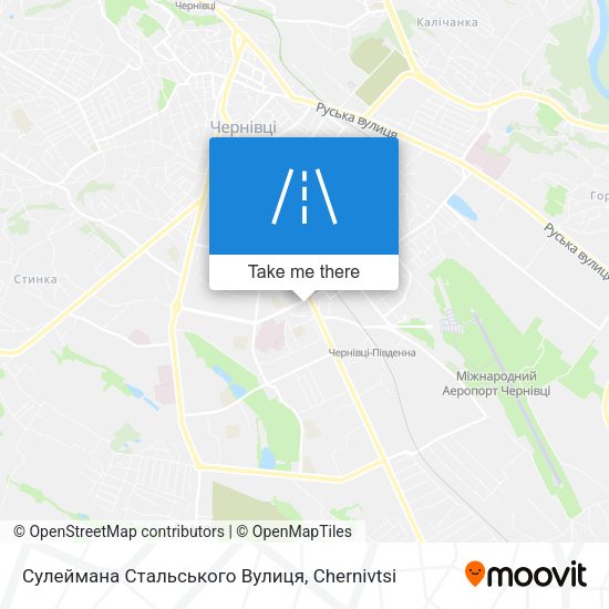 Сулеймана Стальського Вулиця map