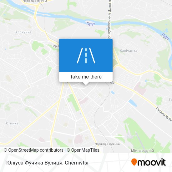 Юліуса Фучика Вулиця map