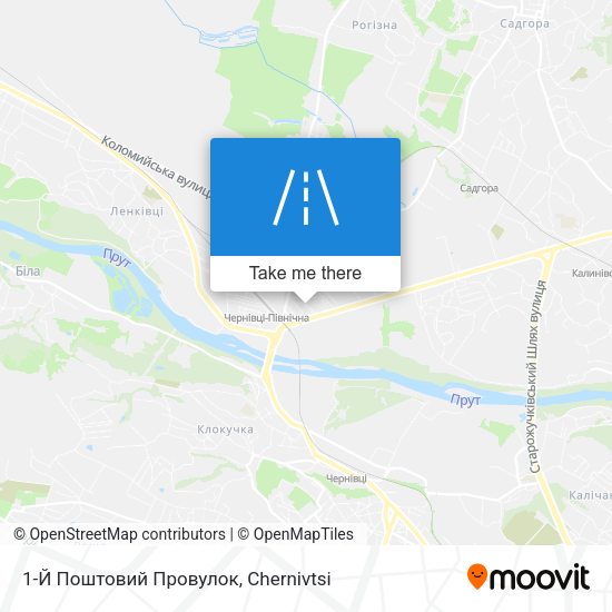 1-Й Поштовий Провулок map