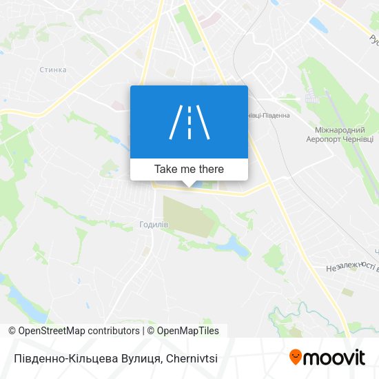 Південно-Кільцева Вулиця map