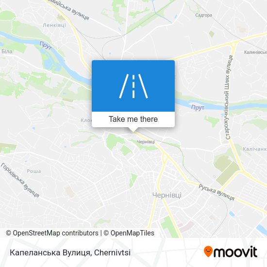 Капеланська Вулиця map