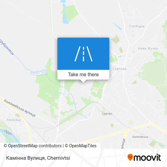 Карта Камінна Вулиця