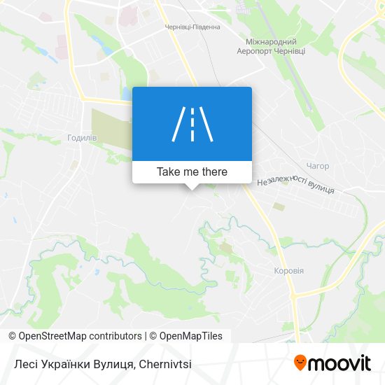 Лесі Українки Вулиця map