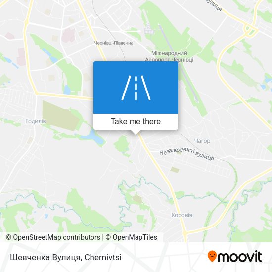 Шевченка Вулиця map