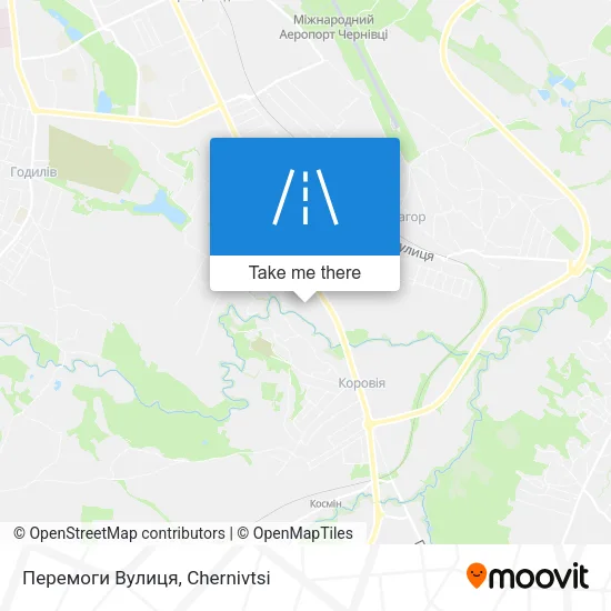 Карта Перемоги Вулиця