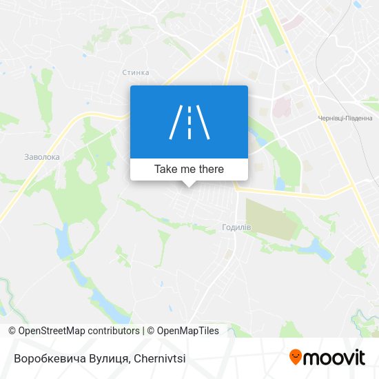 Воробкевича Вулиця map