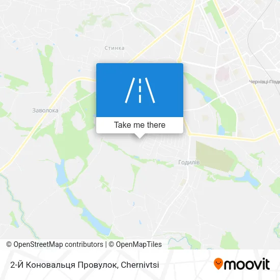 Карта 2-Й Коновальця Провулок