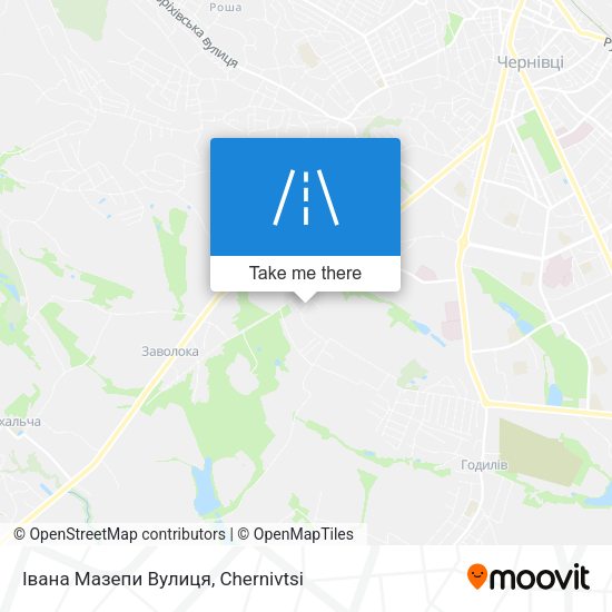 Івана Мазепи Вулиця map