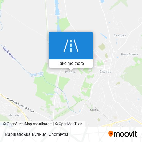 Варшавська Вулиця map