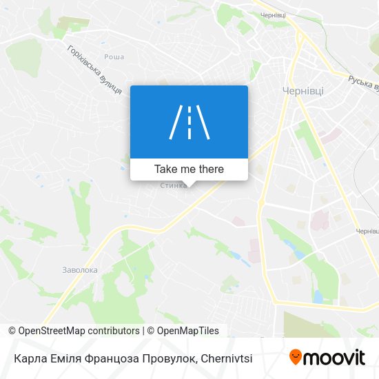 Карла Еміля Францоза Провулок map