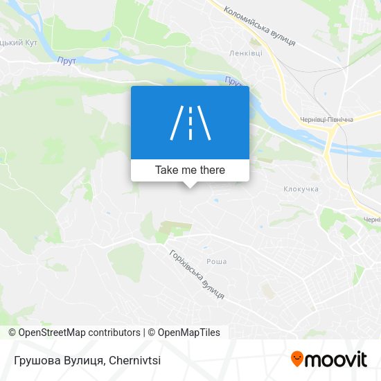 Грушова Вулиця map