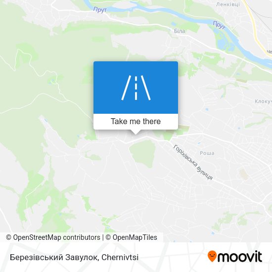 Березівський Завулок map