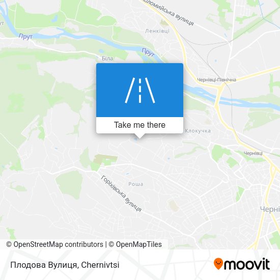 Плодова Вулиця map