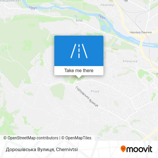 Дорошівська Вулиця map