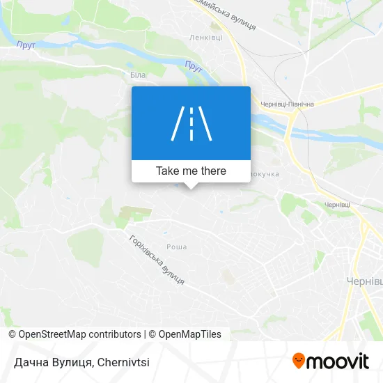 Карта Дачна Вулиця