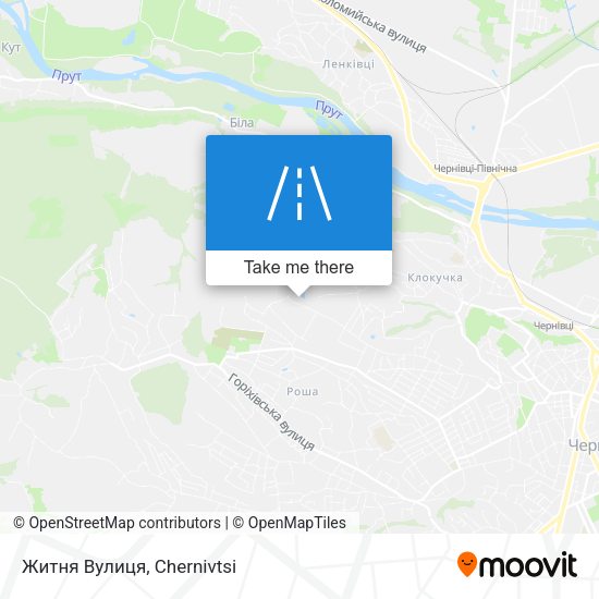 Житня Вулиця map
