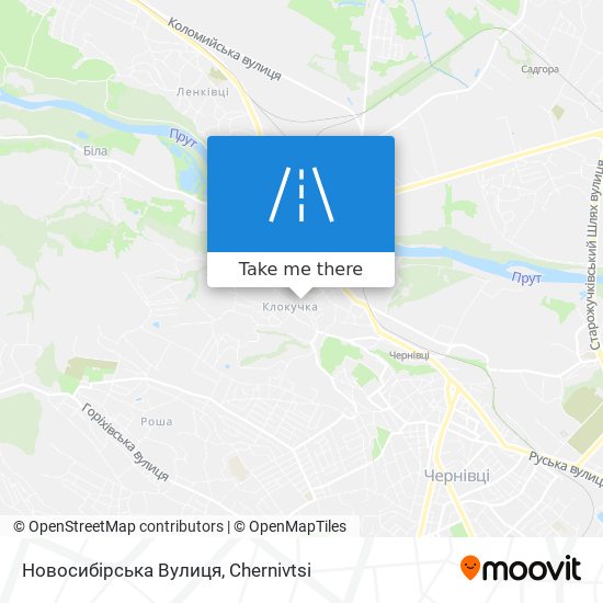 Новосибірська Вулиця map