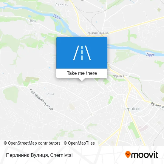 Карта Перлинна Вулиця