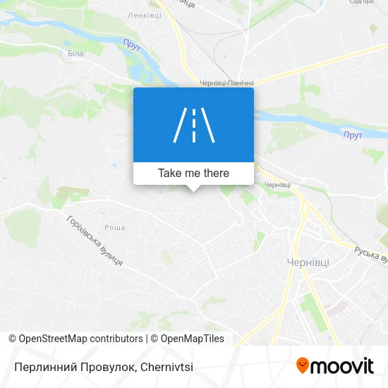 Карта Перлинний Провулок