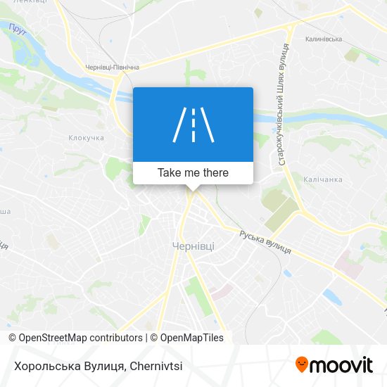 Хорольська Вулиця map