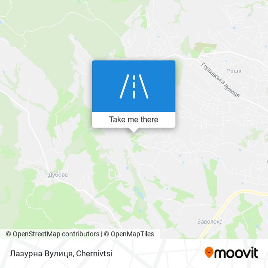 Лазурна Вулиця map