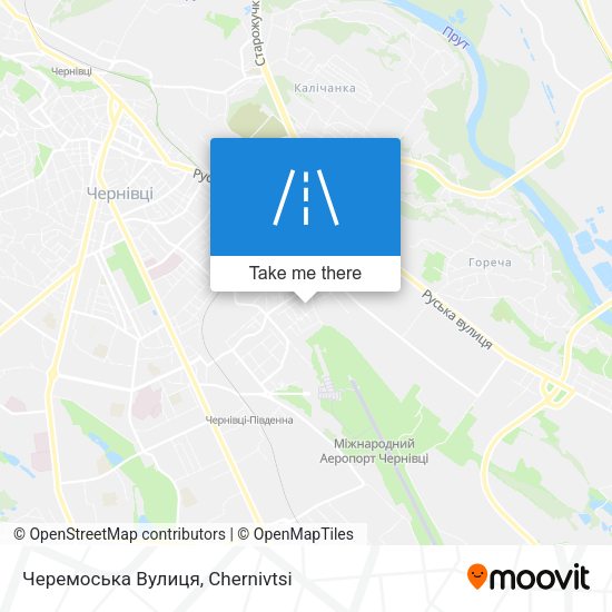 Черемоська Вулиця map